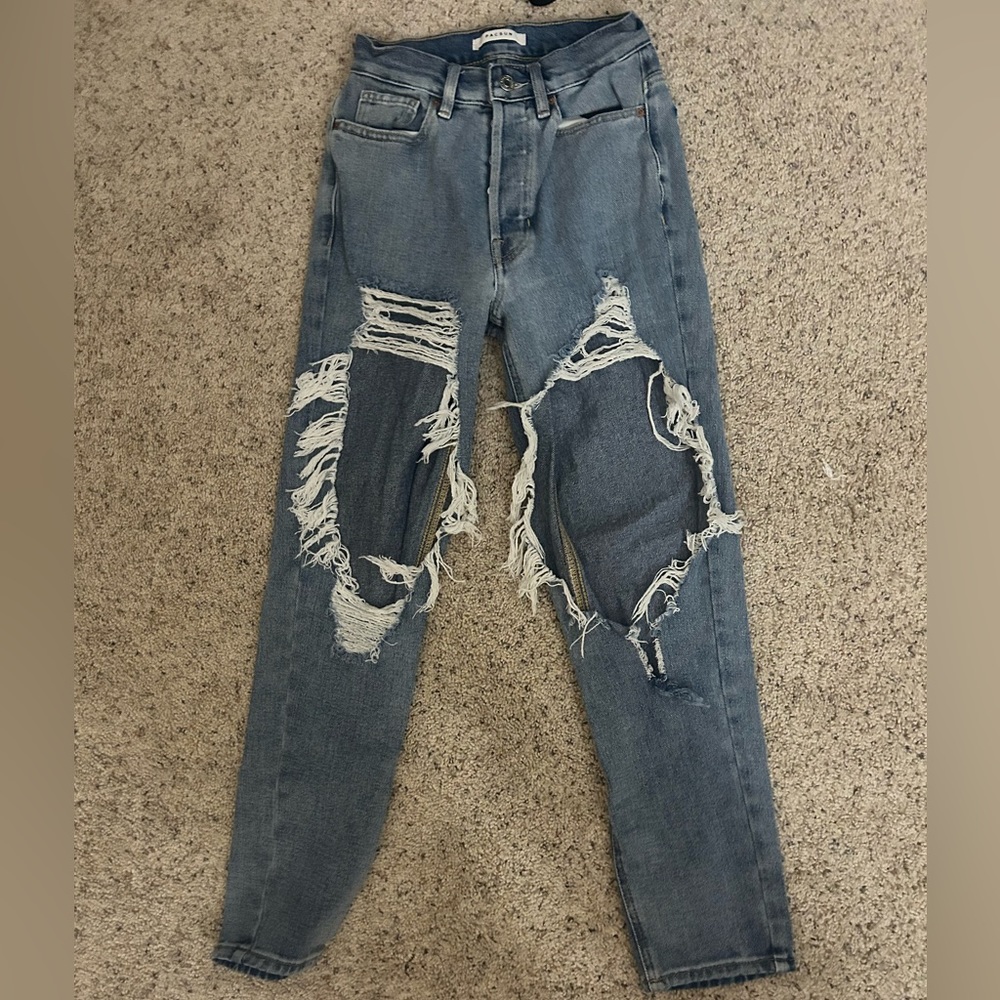 pacsun ultra high rise slim jeans